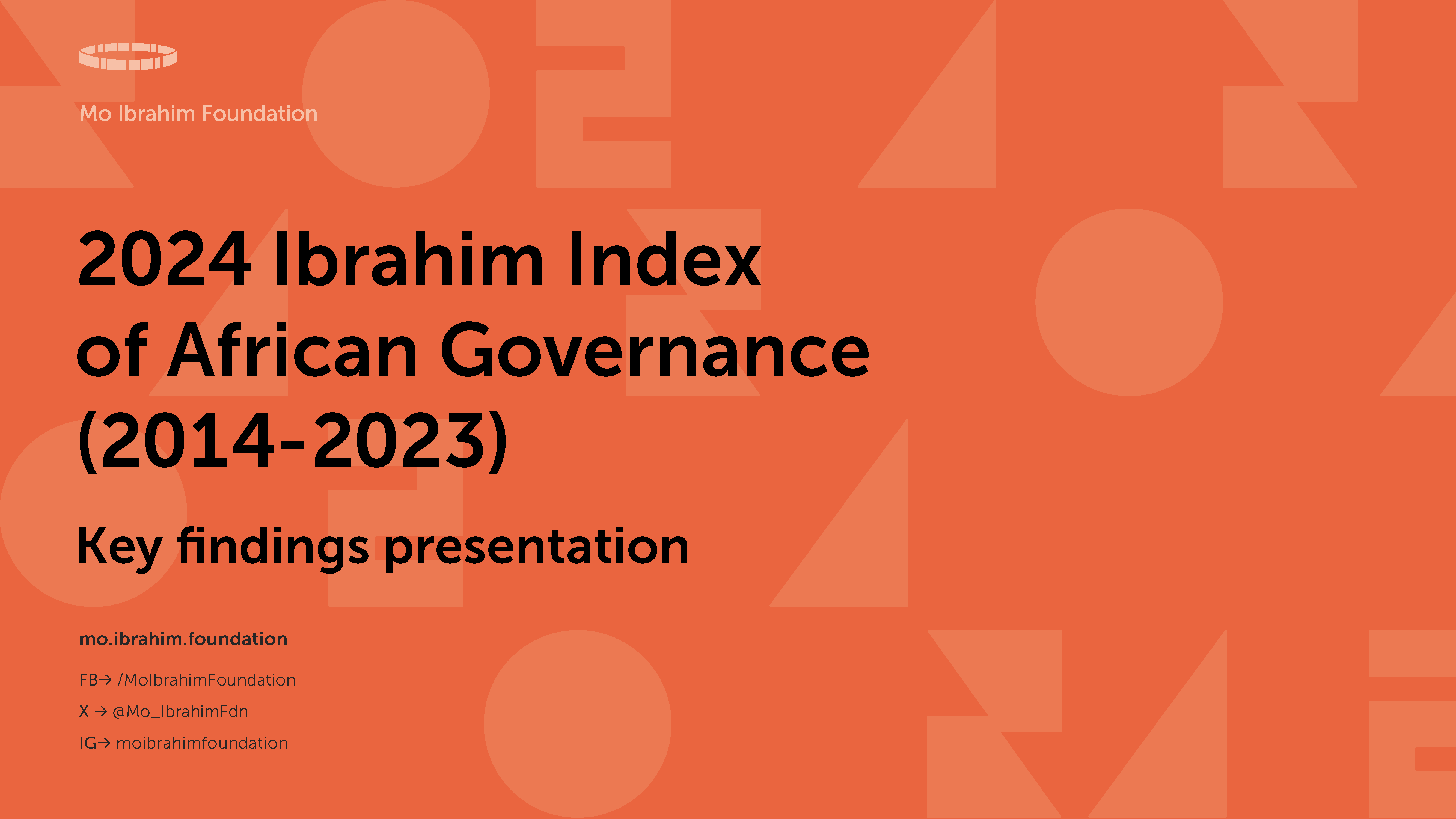 2024 IIAG - Key Findings